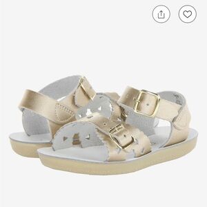 Saltwater Sweetheart sandals, toddler 11